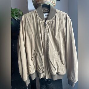 BUCK MASON BOMBER JACKET
BARELY WORN 
SIZE M